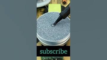 how to clean soldering tip. #solderingtips #solderingtutorial #solderingtool #desoldering