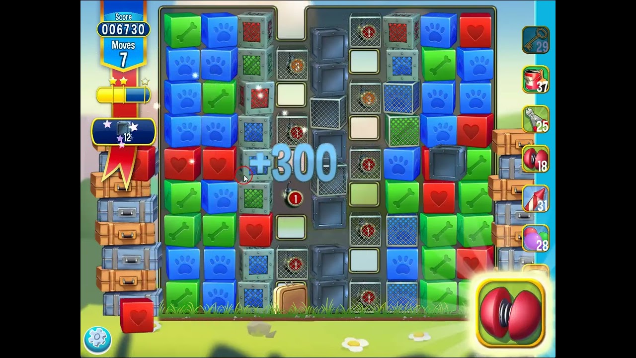 Pet Rescue Saga level 5181 no boosters | PuzzledCubes.site