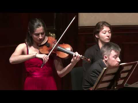 Poulenc Sonata for violin and piano Op 119, Savitri Grier (violin), Richard Uttley (piano)