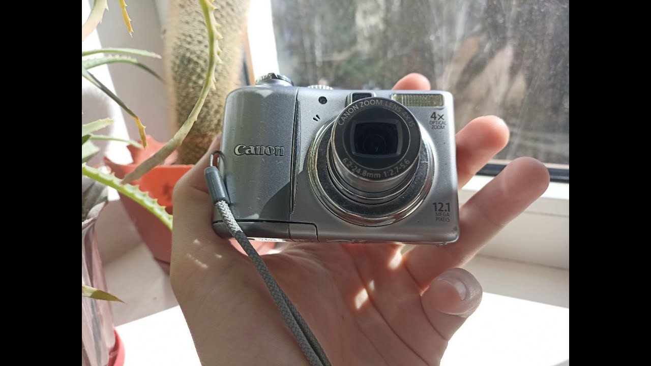 💥Camera Canon PowerShot A1100 IS  Silver 12.1MP digital vintage compact retro rare💥WORKing CHEAP💥