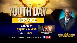 Youth Day Service, August 30, 2025, 11:15 AM, Pathfinder Induction Ceremony