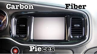 Scatpack Carbon Fiber Interior Pieces