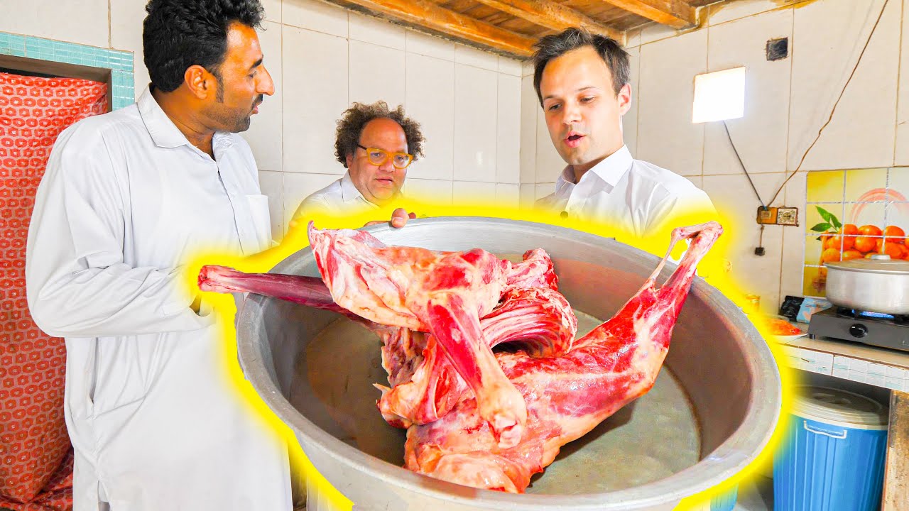 Most UNIQUE Food in Iran MASSIVE 60KG Lamb RICE Platter + AMAZING