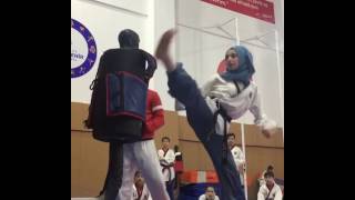 Murat SARIKUŞ | With Kübra DAĞLI - Great Taekwondo Kicks - 2017