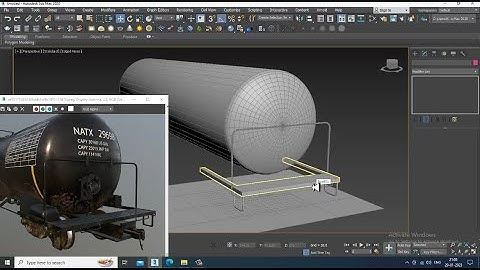 3Dsmax Tutorials, Learn 3D Modeling a Rail Oil Container from Scratch in 3dsmax ( Part 1)