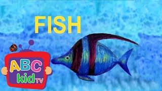 F is for Fish! 🐟 | ABC Kid TV Nursery Rhymes & Kids Songs