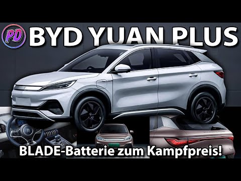 BYD YUAN PLUS - Mittelklasse-SUV mit Blade-Batterie zum Kampfpreis!