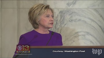 Hillary Clinton Warns About Hoax News On Social Media