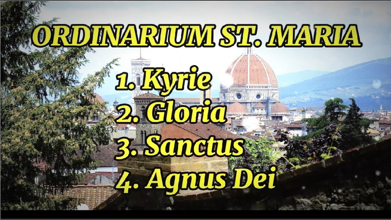 Ordinarium Misa St Maria (Joseph Ansow, Pr) Ordinarium Misa St Maria (Joseph Ansow, Pr)