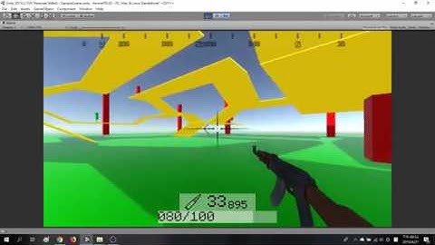 [遊戲製作] Unity槍戰_alpha_v0.2 - 我只是來打靶的OUO
