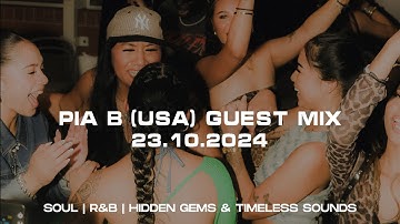 Pia B (USA) Wednesday Link Up Guest Mix (LIVE)