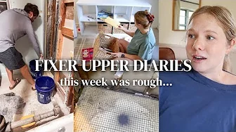 everything went wrong this week 🛠️🏠 | big leak, ER visit & our next reno project FIXER UPPER DIARIES