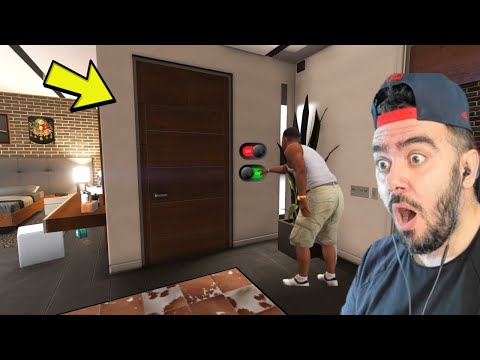 FRANKLININ GIZLI ODA KAPISINI AÇTIM IÇERIYE BAKIN - GTA 5 MODS