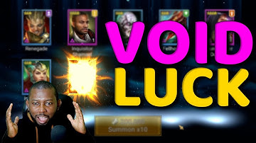 Void Shard Opening Gone TOO GOOD Too Fast 😂 | 2x Event Raid: Shadow Legends