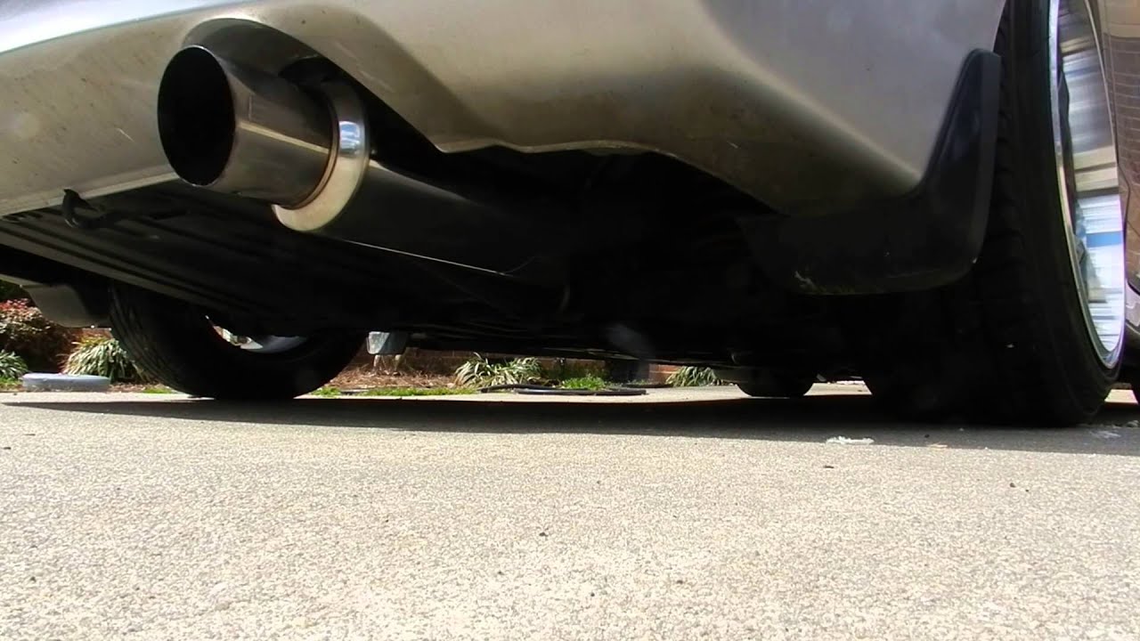 Honda Civic Si Skunk2 76mm Exhaust - YouTube