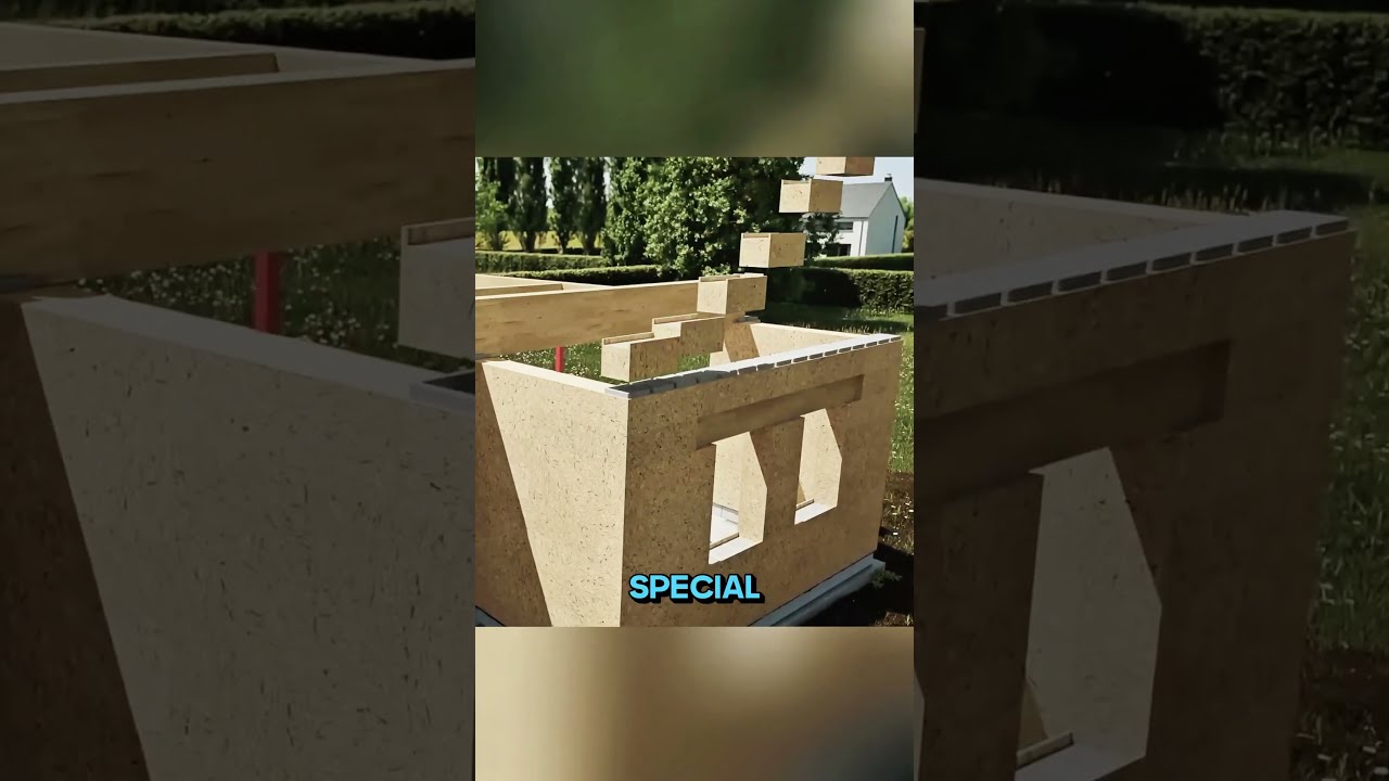They Built A Real House Like LEGO Bricks