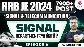 RRB JE 2024 | 7900+ Posts | Signal Department Electronics Engineering