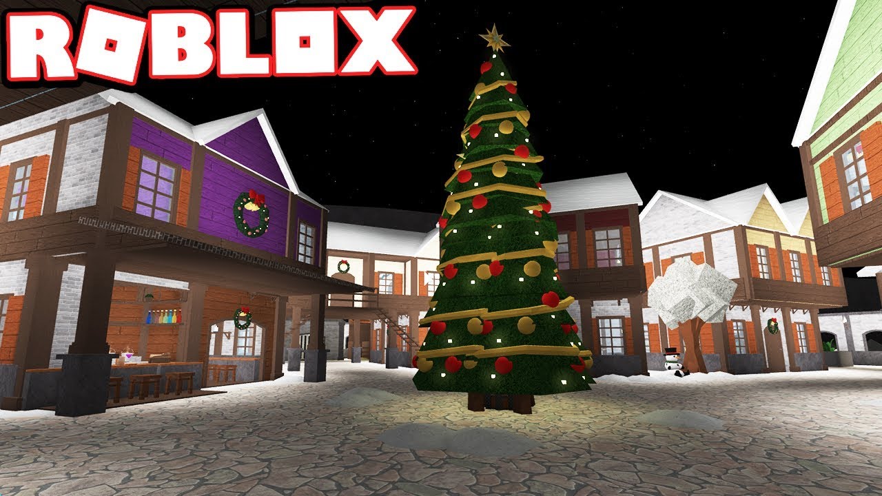 Christmas Mountain Village Medieval Subscriber Tours Roblox Bloxburg Youtube - medieval town roblox