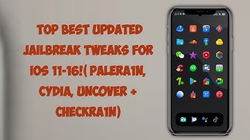 Top BEST Updated Jailbreak Tweaks for iOS 11-16! (Palera1n, Cydia, Unc0ver + Checkra1n)