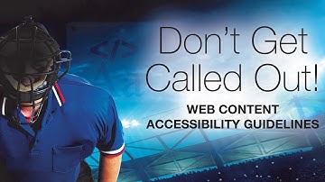 Web Content Accessibility Guidelines Explained