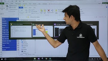 MS Excel - Shortcuts Alt + Single Key
