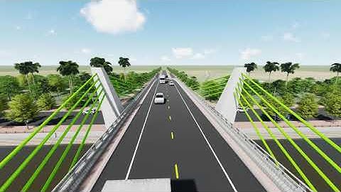 INFRAWORKS - Phương án cầu Extradose