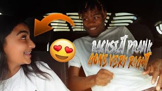 BACKSEAT PRANK w/ FREAKY FRIEND😱*turns into something I had to cut out* 🤭😍🥴