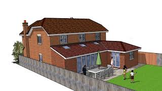 Single Storey Rear Extension Elvetham Heath Fleet Lr Music