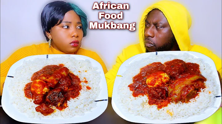 MY EX USED TO DO THAT MUKPRANK ON WIFE | WHITE RICE AND STEW MUKBANG