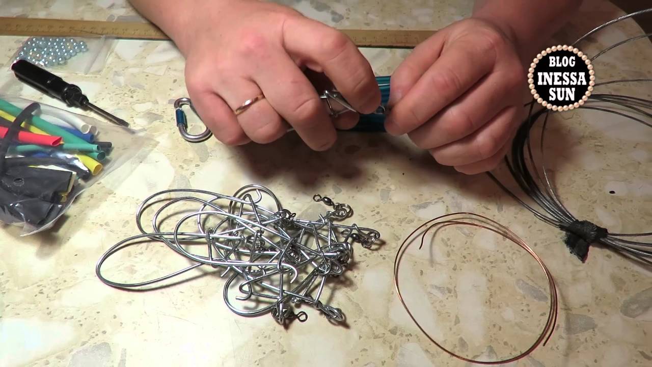 Кукан для рыбы своими руками видео фото 143