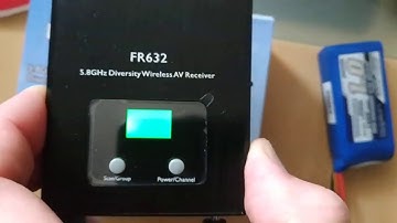 FR632 5.8G diversity receiver display dead