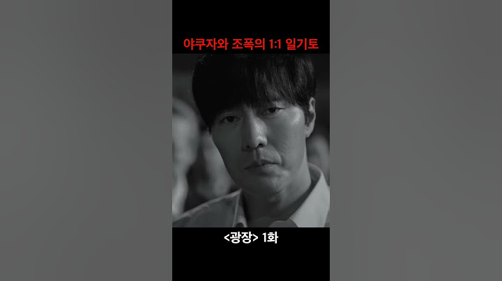 국회의사당 앞에서 야쿠자와 조폭의 일기토