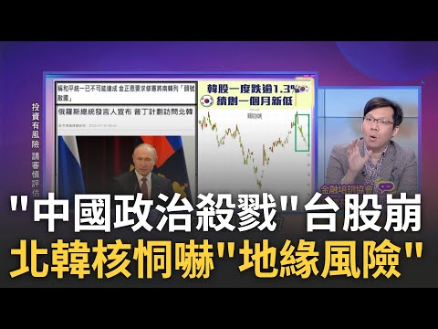 台股選後為何不如預期?! 全球經濟"不穩定" 2024選舉年關鍵在美國 金正恩要求將南韓列"頭號敵國" 台股再陷地緣風暴...｜陳斐娟 主持｜【關我什麼事PART2】20240116｜三立iNEWS