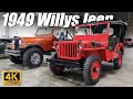 1949 Willy&#39;s Jeep CJ3A For Sale Vanguard Motor Sales #9881