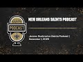 Jermon Bushrod talks Tyler Shough, Saints Roster | Saints Podcast