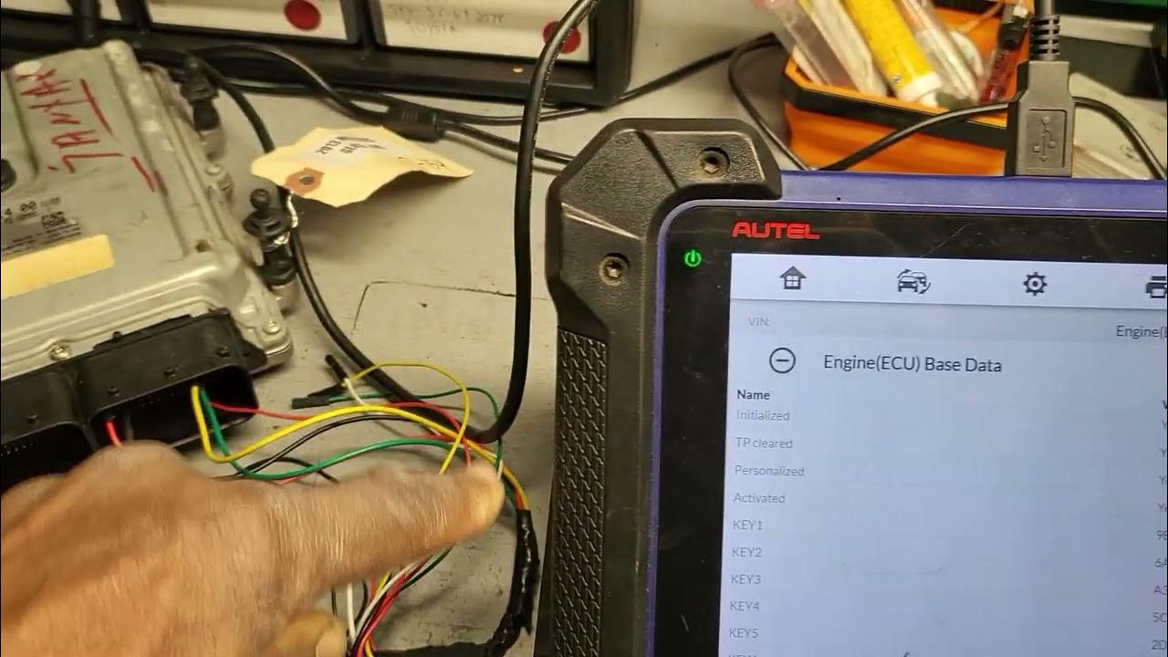 2008-2014 Mercedes Benz GLA Engine Computer Renew Using Autel Failed