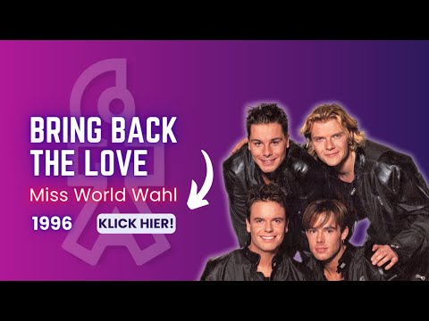 Caught In The Act | Bring back the love | Miss World Wahl (1996)
