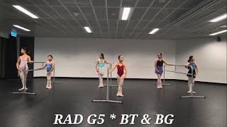RAD G5 * Battements tendus & Battements glisses (E02) @royalacademydance 