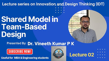 Shared Model in Team-Based Design | Innovation & Design Thinking | VTU MBA & BE Syllabus | IDT VTU