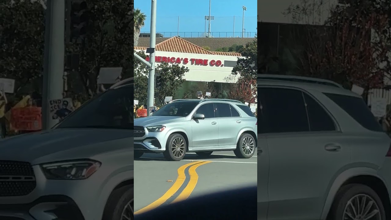 Мітинг проти ICE в Каліфорнії 