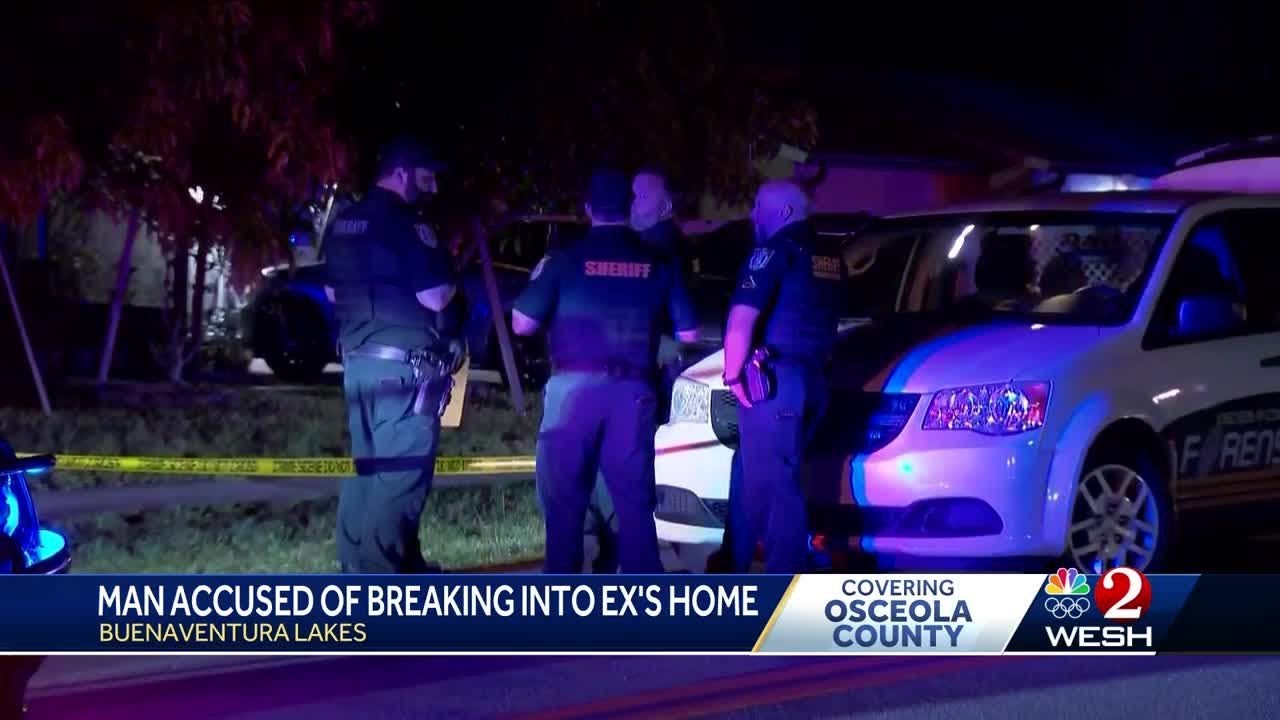Man accused of breaking into ex's home - YouTube