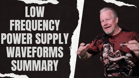 Low Frequency Power Supply Waveforms Summary #micsig #STO1004