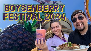 Knotts BoysenBerry Festival 2024 Opening Day |SoCals Best Food Festival|