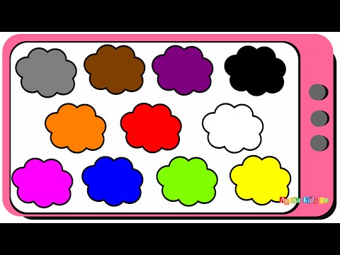 Teach Kids Colors In English الألوان باللغة الإنجليزية للأطفال