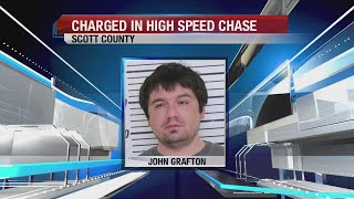Driver jailed after high-speed chase in Davenport