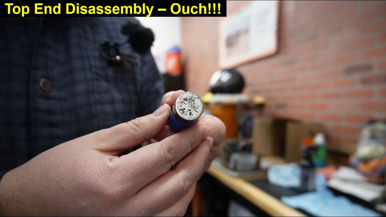 1986 BMW R80RT Monolever: Engine Top End Disassembly (Pretty Bad Damage!!!)