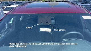 DW02255 Chrysler Pacifica ACI LDWS Humidity Sensor Rain Sensor Solar Windshield YouTube