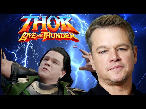 Matt Damon fuels speculation about his casting in Chris Hemsworth's 'Thor:  Love and Thunder