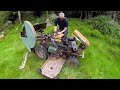 Mad Max mower with built in firewood saw!!. Will it run ??