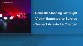 Man arrested in connection with stabbing on Windermere Court in Virginia Beach